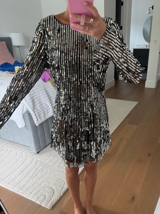 Nasty Gal Dresses & Skirts - Nasty Gal long sleeve sequin mini dress